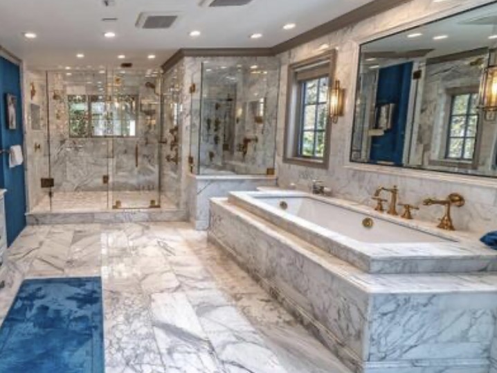 Marble Master Bath